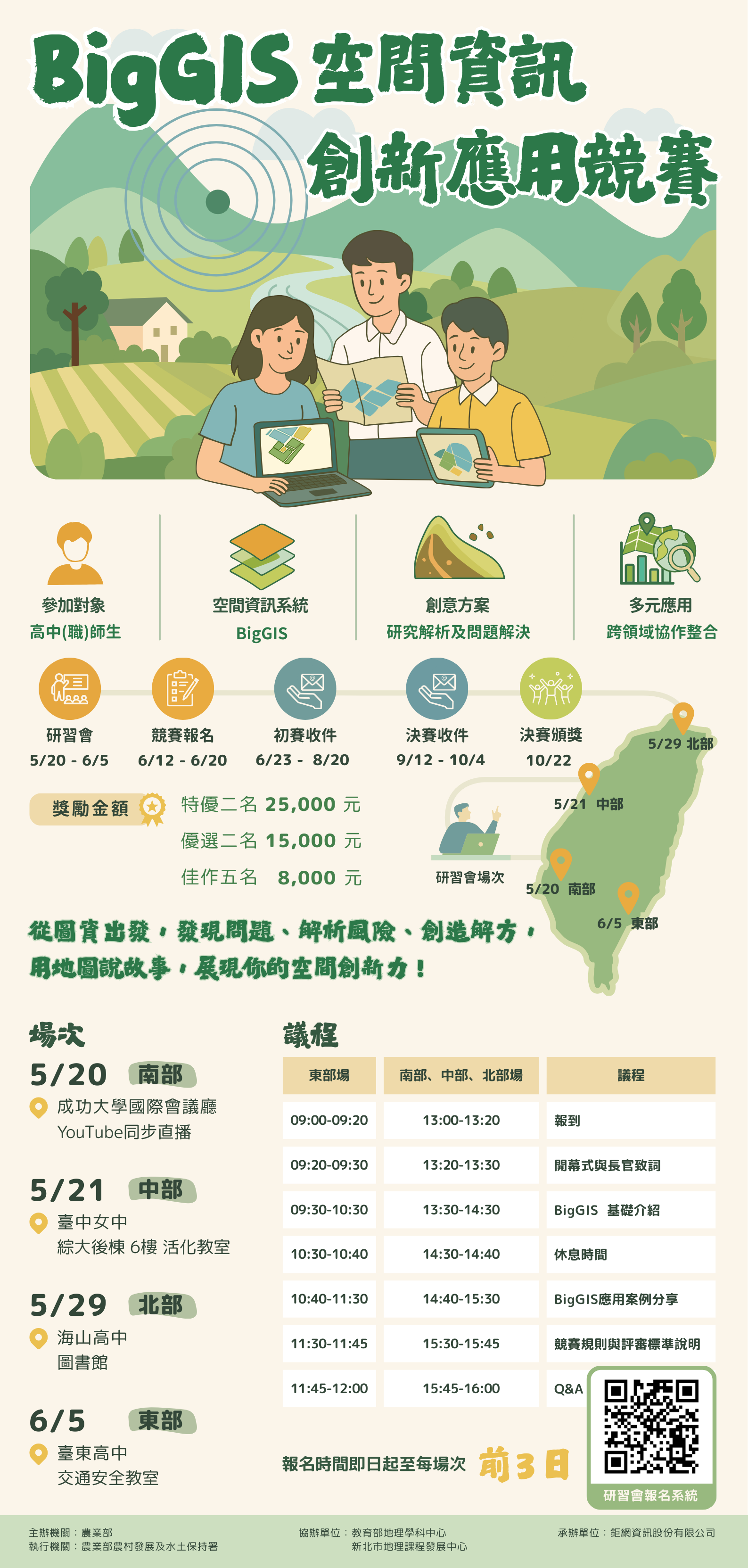 BigGIS競賽海報